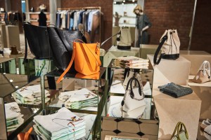 Inside Lanvin's Soho flagship.