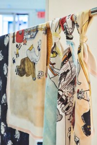 Inside Lanvin's Soho flagship.