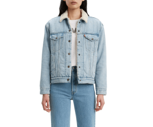 Levi's ex-boyfriend sherpa denim jacket