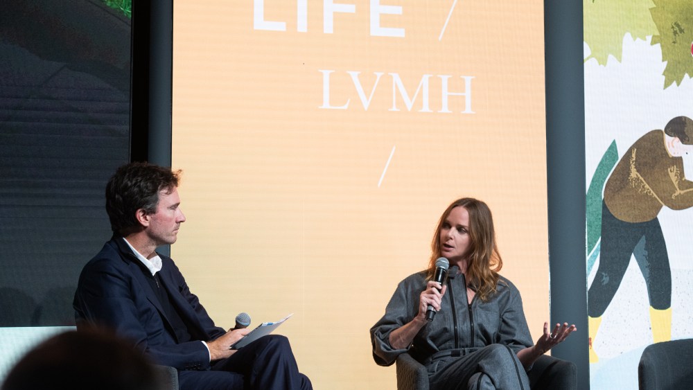 Antoine Arnault and Stella McCartney.