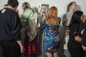 Backstage at Matty Bovan RTW Spring 2020