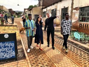 Meghan Duchess of Sussex visits Sneakers 4 Change, an organisation that collects and donates sneakers to those less fortunate
Meghan Duchess of Sussex visit to Johannesburg, South Africa - 30 Sep 2019