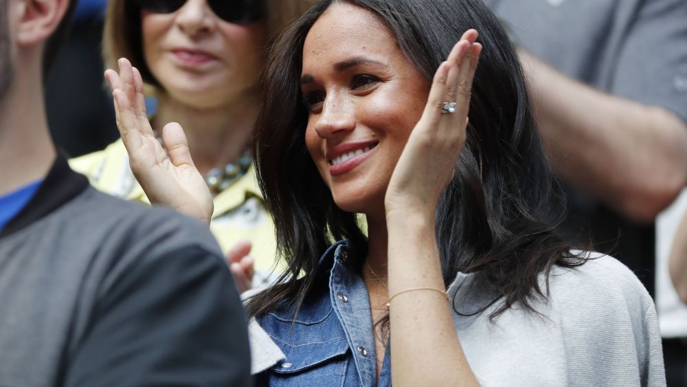Meghan Markle at US Open 2019