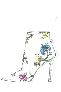 ÒWhile imagining and then designing each collection, I focus on understanding the impression that our current clients want to telegraph. Elegance and sexiness always, strength and determination increasingly more often. The mix of these four elements drives my thoughts in my creative approach and I think they are conveyed at their best in the Floral Fancy lineup.Ó Ð Edoardo Caovilla, creative director and chief operating officer of Ren Caovilla