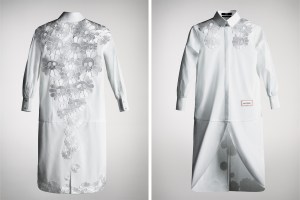 The shirt designed by Takashi Murakami