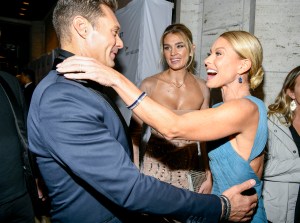 Ryan Seacrest, Shayna Taylor, Kelly Ripa