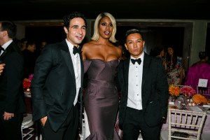 Zac Posen, Laverne Cox, Prabal Gurung