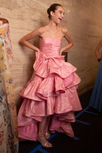 Backstage at Oscar de la Renta RTW Spring 2020