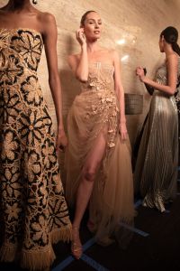 Backstage at Oscar de la Renta RTW Spring 2020