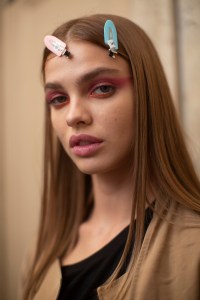 Backstage at Oscar de la Renta RTW Spring 2020