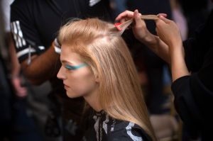Backstage at Oscar de la Renta RTW Spring 2020