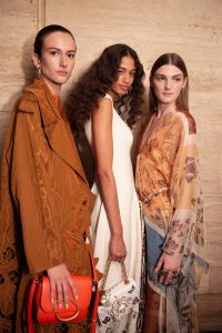 Backstage at Oscar de la Renta RTW Spring 2020