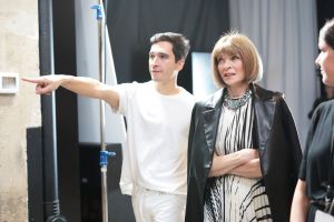Backstage at Proenza Schouler RTW Spring 2020
