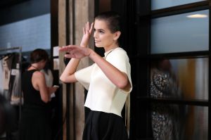 Backstage at Proenza Schouler RTW Spring 2020