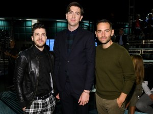 Christopher Mintz Plasse, Nicholas Braun and Mario Carbone