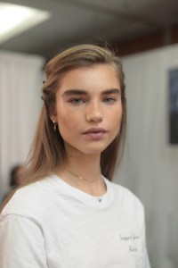 Backstage at Ralph Lauren RTW Spring 2020