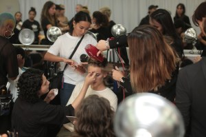 Backstage at Ralph Lauren RTW Spring 2020