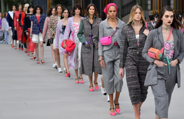 Models on the catwalkChanel Cruise 2020 show, Runway, Paris, France - 03 May 2019