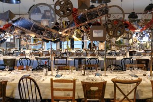 LONDON, ENGLAND - SEPTEMBER 16: 'The Craftsman's Dinner' hosted by the Sarabande Foundation at LAPADA Art & Antiques Fair, Berkeley Square on September 16, 2019 in London, England. Pic Credit: Dave Benett