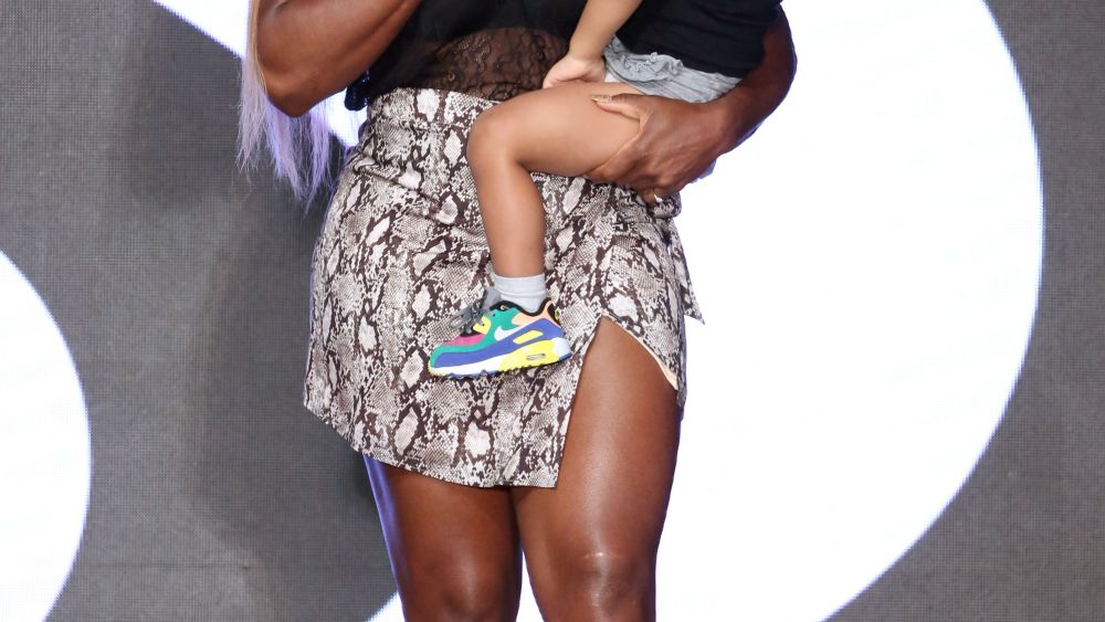 Serena Williams and Alexis Olympia Ohanian Jr.Serena by Serena Williams show, Runway, Spring Summer 2020, New York Fashion Week, USA - 10 Sep 2019