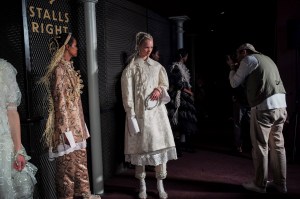 Backstage at Simone Rocha RTW Spring 2020