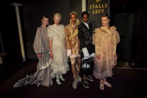 Backstage at Simone Rocha RTW Spring 2020