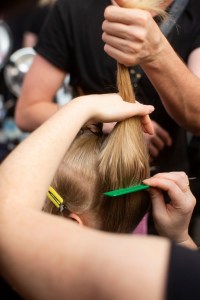 Backstage at Tom Ford RTW Spring 2020
