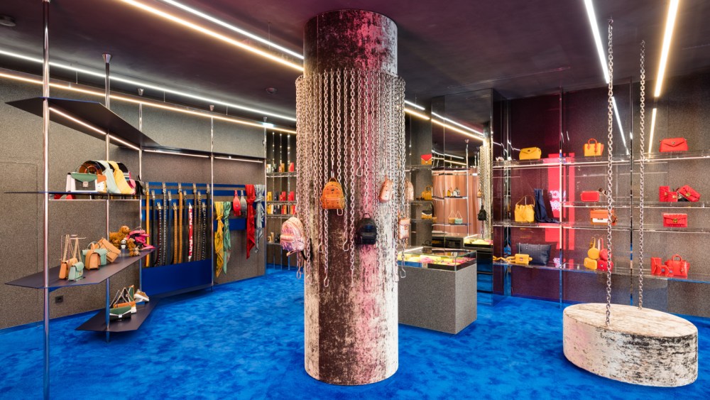The new MCM Store at Maximilianstrasse in Munich, interior designed by Gonzalez Haase AAS