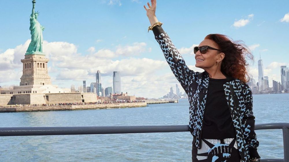 Diane von Furstenberg in HBO's "Liberty: Mother of Exiles."