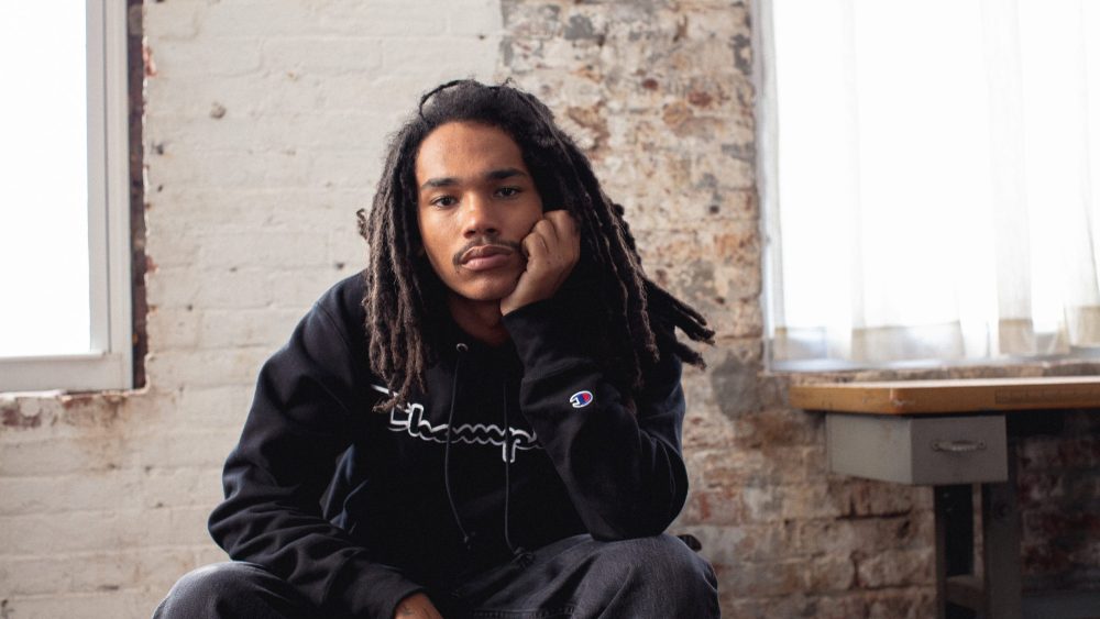 Luka Sabbat wearing Champion