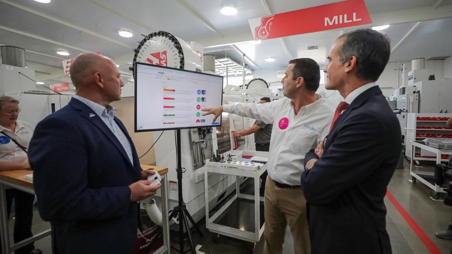 Fashion is a component of the new LA Made 4.0 initiative announced by Los Angeles Mayor Eric Garcetti, looking to boost manufacturing.