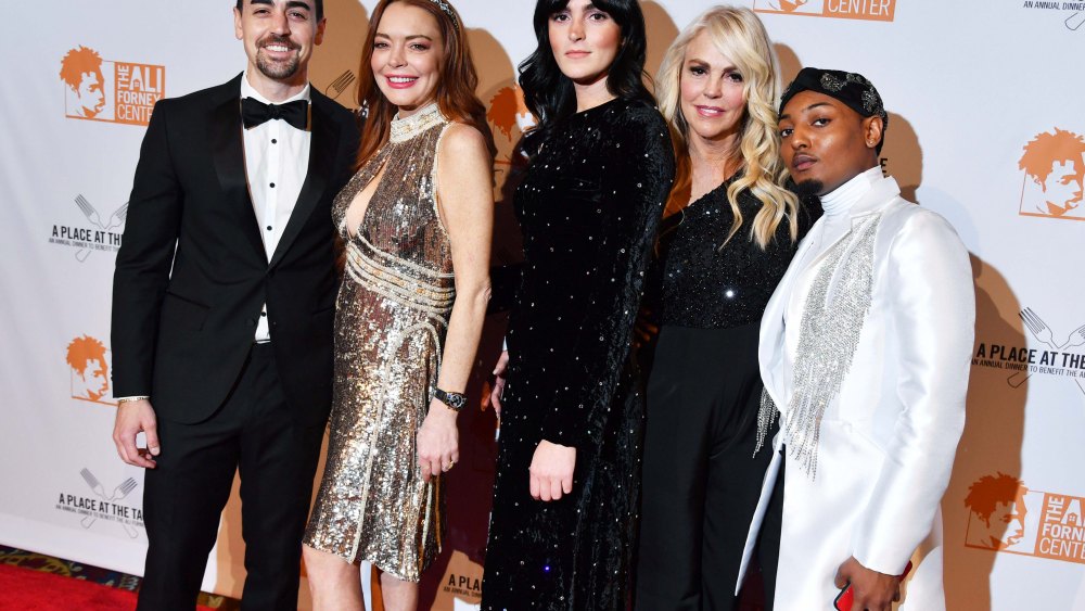 Michael Lohan Jr., Lindsay Lohan, Aliana Lohan, and Dina Lohan