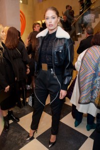 Doutzen Kroes at the Louis Vuitton New Bond Street opening