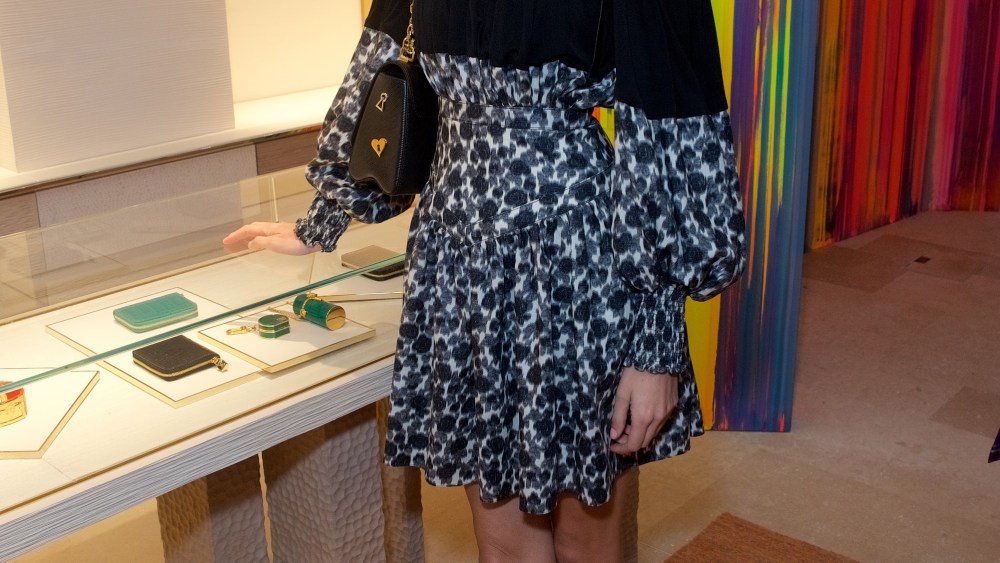 Alexa Chung at the Louis Vuitton New Bond Street opening