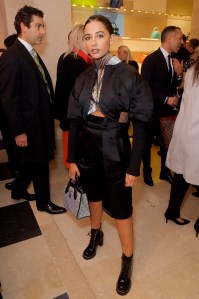Naomi Scott at the Louis Vuitton New Bond Street opening