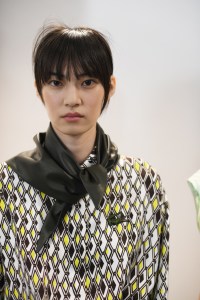 Backstage at Lacoste RTW Spring 2020