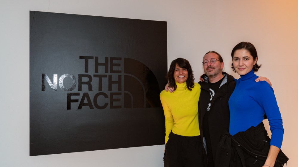 The North Face's Pelagia Kolotouros, Tim Hamilton and Mona Al-Shaalan