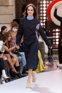 Luma Grothe on the catwalk