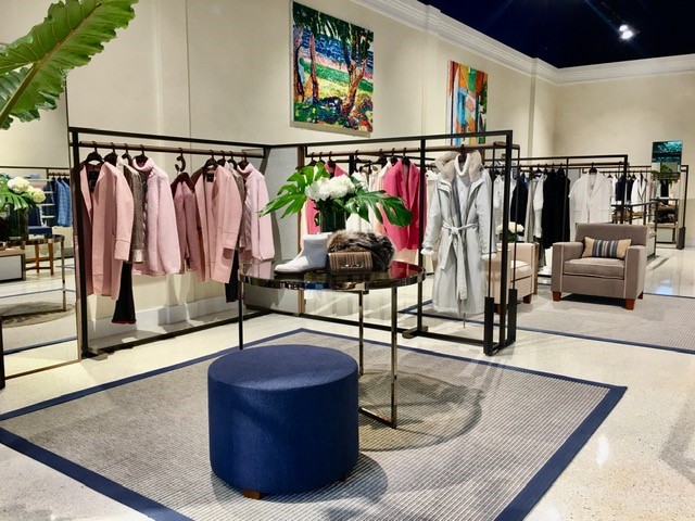 Inside the new Kiton store in Palm Beach