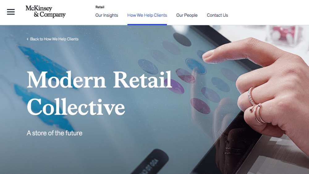 Mckinsey pop up