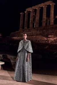 Mary Katrantzouwomenswear, summer 2020show 2Athens, Sounion, Temple of Poseidon