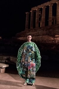 Mary Katrantzouwomenswear, summer 2020show 2Athens, Sounion, Temple of Poseidon