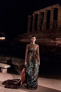 Mary Katrantzouwomenswear, summer 2020show 2Athens, Sounion, Temple of Poseidon