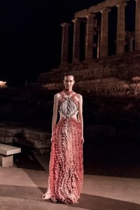 Mary Katrantzouwomenswear, summer 2020show 2Athens, Sounion, Temple of Poseidon