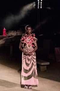 Mary Katrantzouwomenswear, summer 2020show 2Athens, Sounion, Temple of Poseidon