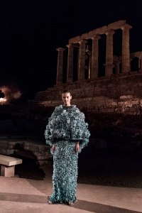 Mary Katrantzouwomenswear, summer 2020show 2Athens, Sounion, Temple of Poseidon