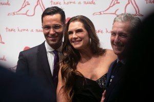 Greg Unis, Brooke Shields, and David Kratz