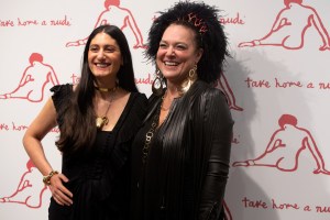 Arden Wohl and Ippolita Rostagno