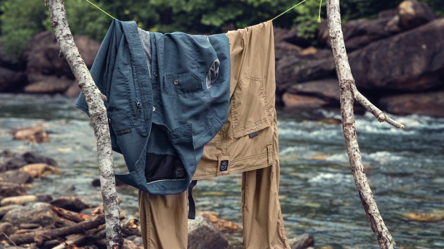 Wrangler's All Terrain Gear sustainable denim collection features Western qualities intended for high performance and outdoor activities.