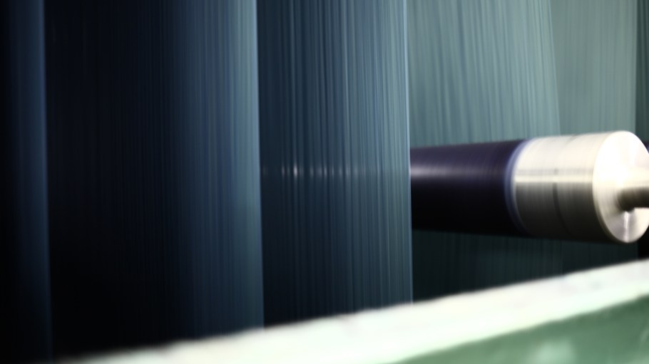 Big Box dyeing is an indigo dye process that reduces water consumption in the dye process by up to 85 percent. It also reduces wastewater.